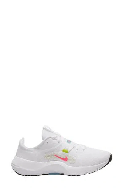 Nike In-season Tr 13 Training Shoe In White/punch/denim