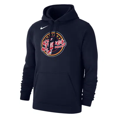 Nike Indiana Fever Club  Men's Wnba Fleece Pullover Hoodie