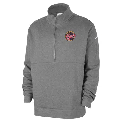 NIKE INDIANA FEVER CLUB  MEN'S WNBA HALF-ZIP TOP,1015755233