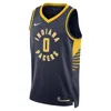 Nike Indiana Pacers Icon Edition 2022/23  Men's Dri-fit Nba Swingman Jersey In Blue