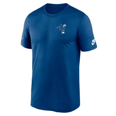 NIKE INDIANAPOLIS COLTS ALT LEGEND SMALL LOGO  MEN'S DRI-FIT NFL T-SHIRT,1015885515