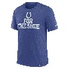 Nike Indianapolis Colts Blitz  Men's Nfl T-shirt In Blue