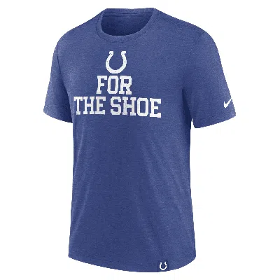 Nike Indianapolis Colts Blitz  Men's Nfl T-shirt In Blue
