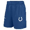 Nike Indianapolis Colts Blitz Victory Mens  Men's Dri-fit Nfl Shorts In Blue