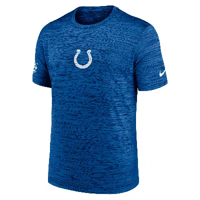 Nike Indianapolis Colts Sideline Team Issue Velocity  Men's Dri-fit Nfl T-shirt In Blue