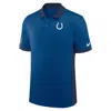 Nike Indianapolis Colts Sideline Victory Stripe  Men's Dri-fit Nfl Polo