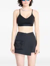 Nike Indy Criss-cross Sport Bra In Black