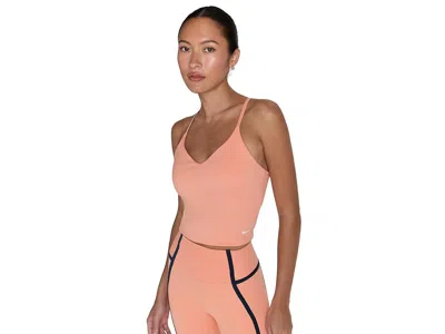 Nike Indy Light Support Bra Tank Top In Pink