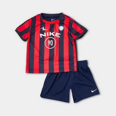 Nike Babies' Infant Goal Mode Soccer Jersey And Shorts Set In Multi