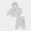 Nike Infant Sportswear Pullover Hoodie And Jogger Pants Set In Gray