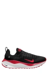 Nike Men's Infinityrn 4 Road Running Shoes (extra Wide) In Black/ Fire Red/ Red/ White