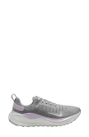 Nike Women's Infinityrn 4 Road Running Shoes In Smoke Grey/ White/ Grape