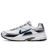 Nike Initiator "metallic Cool Grey" Sneakers In White