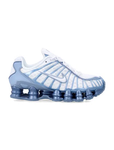Nike Innovative Dynamic Shox Tl Sneakers For Women In White