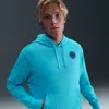Nike Inter Milan Club  Men's Soccer Pullover Hoodie In Blue