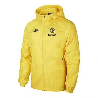 Nike Inter Milan X Pirelli Light Water Repel Zip Jacket Yellow