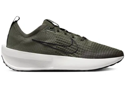 Pre-owned Nike Interact Run Black (women's) Sneakers In Cargo Khaki/jade Horizon/summit White
