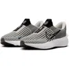 Nike Interact Run Easyon Running Sneaker In Light Bone/black/white