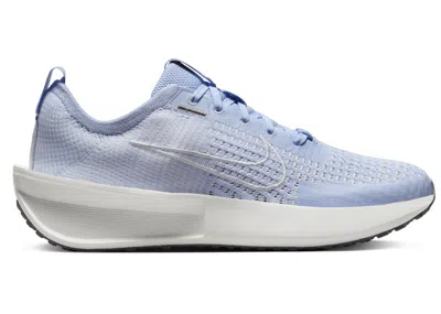 Pre-owned Nike Interact Run Football Grey (women's) Sneakers In Cobalt Blue Bliss/summit White/cool Grey