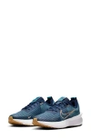 Nike Interact Run Running Shoe In Navy/red Bronze/cerulean