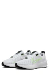 Nike Interact Run Running Sneaker In White/volt/wolf Grey