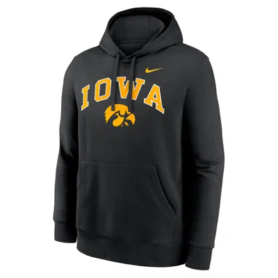 Nike Iowa Arch  Men's College Pullover Hoodie In Black