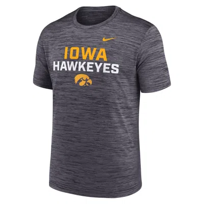 Nike Iowa Campus Center Stack Velocity  Men's Dri-fit College T-shirt In Black