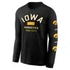 Nike Iowa Campus Classic Location  Men's College Long-sleeve T-shirt In Black