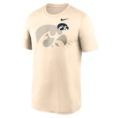 Nike Natural Iowa Hawkeyes Campus Shadow Legend Performance T-shirt In Neutral