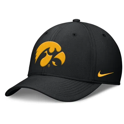 Nike Iowa Classic  Men's Dri-fit College Hat In Black