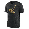 Nike Men's Heather Black Iowa Hawkeyes Blitz Evergreen Legacy Primary Tri-blend T-shirt