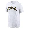 Nike Men's White Iowa Hawkeyes Blitz 2-hit T-shirt