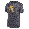 Nike Iowa Hawkeyes Campus Center Block Velocity  Men's Dri-fit College T-shirt In Black