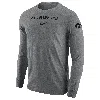Nike Iowa  Men's College Long-sleeve T-shirt In Gray