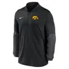 Nike Iowa  Men's Dri-fit College 1/2-zip Top In Black