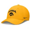 Nike Iowa On-field Rise Swoosh  Men's Dri-fit College Hat In Yellow