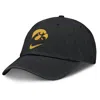 Nike Men's Black Iowa Hawkeyes Primetime Club Adjustable Hat In Black