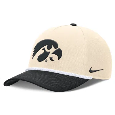 Nike Iowa Primetime Rope 2-tone Rise  Unisex College Adjustable Hat In Black