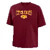 Nike Iowa State  Women's College Boxy T-shirt In Red