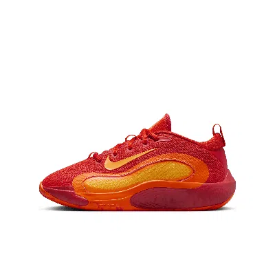 Nike Babies' Isofly Big Kids' Basketball Shoes In Orange