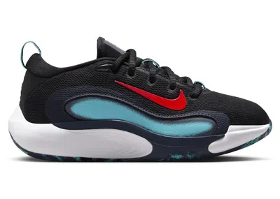Pre-owned Nike Isofly Bright Crimson Sneakers In Black/dusty Cactus/thunder Blue