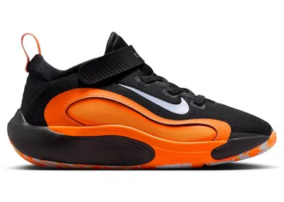 Pre-owned Nike Isofly Ghost Sneakers In Black/total Orange/bright Citrus