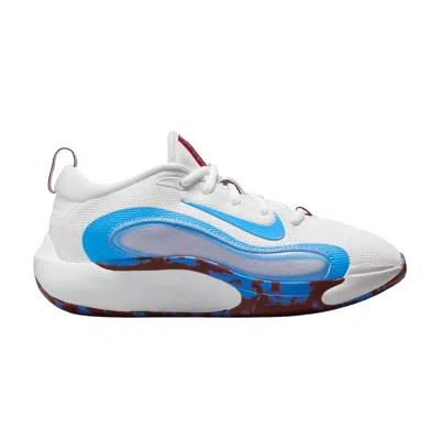 Pre-owned Nike Isofly Gs 'summit White University Blue' | Kid's Size 6.5