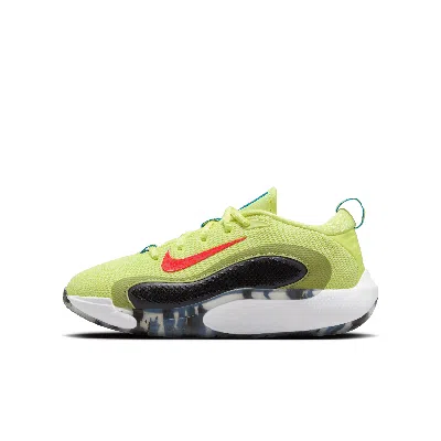 Nike Babies' Isofly Se Big Kids' Basketball Shoes In Yellow