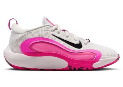 Pre-owned Nike Isofly Sneakers In Platinum Tint/laser Fuchsia/pink Glow