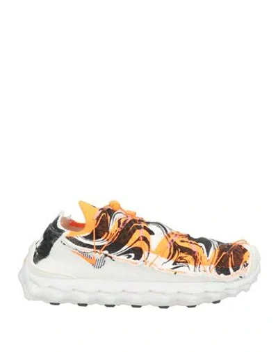 Nike Ispa Man Sneakers Orange Size 9 Textile Fibers