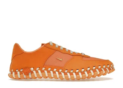 Pre-owned Nike J Force 1 Low Lx Jacquemus (women's) Sneakers In Bright Mandarin/metallic Gold/phantom