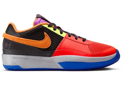 Pre-owned Nike Ja 1 Allstar Check Sneakers In Black/wolf Grey/racer Blue In Multi