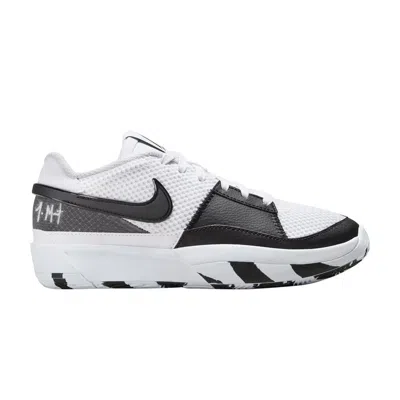 Pre-owned Nike Ja 1 Gs 'scratch 2.0' | White | Kid's Size 2.5