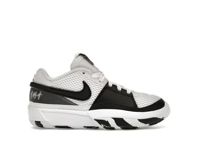 Pre-owned Nike Ja 1 Scratch 2.0 Sneakers In White/black